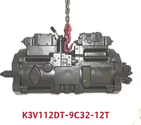 K3V112DT-9C23-12T διπλή εμβολοφόρος αντλία Assy υδραυλικών αντλιών εκσκαφέων