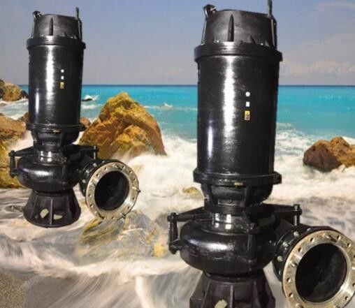 αντλία 400qw1250-5-30 μηχανών λυμάτων υδραντλιών 160kw αποβλήτων 15m επικεφαλής υποβρύχια