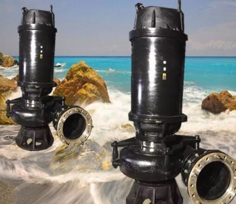 αντλία 400qw1250-5-30 μηχανών λυμάτων υδραντλιών 160kw αποβλήτων 15m επικεφαλής υποβρύχια